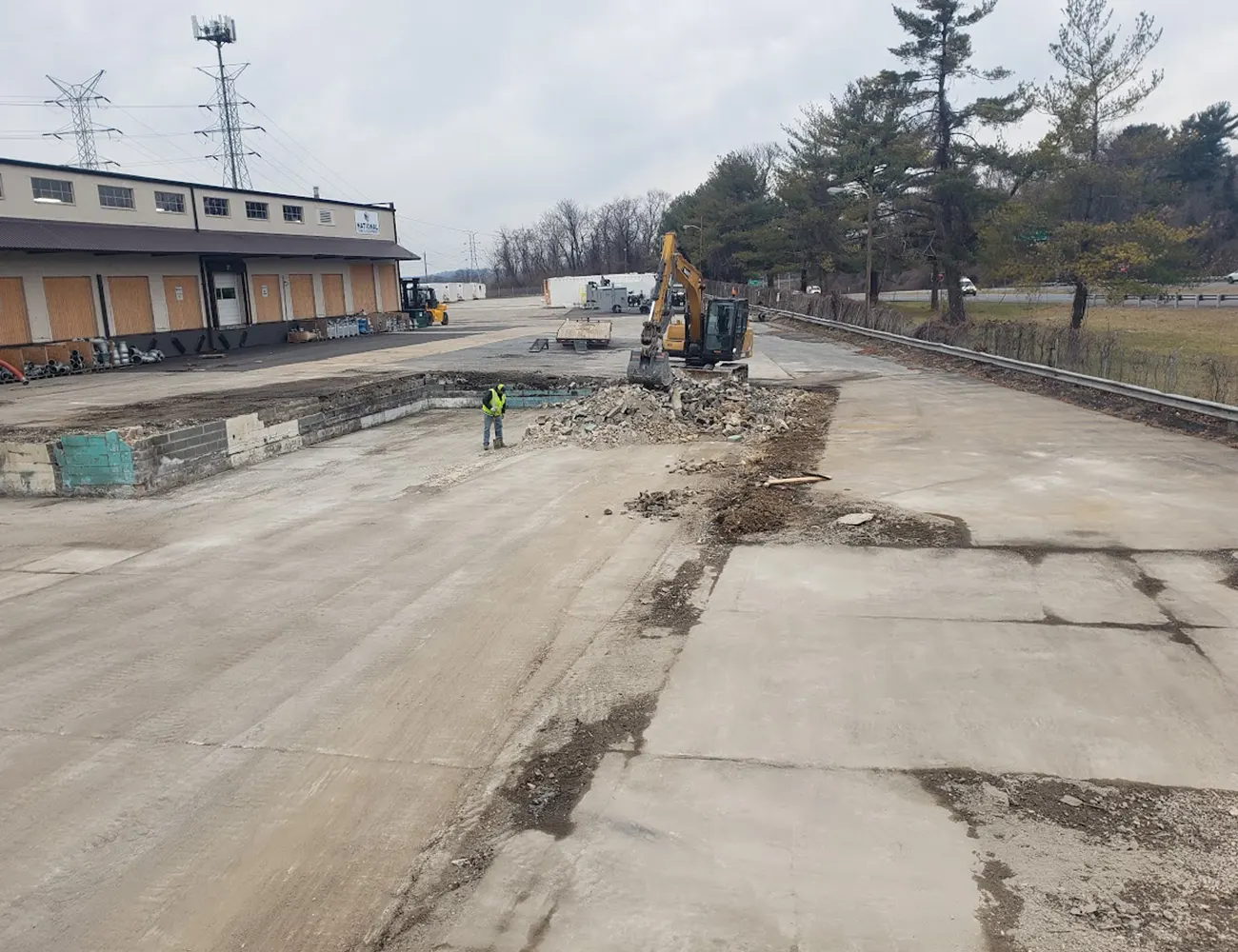 Next-Day-Demolition-Warehouse-Recent-Project-Commercial-Demolition-After.webp After image of a commercial property we demolished (Complete or Full Warehouse Demolition).