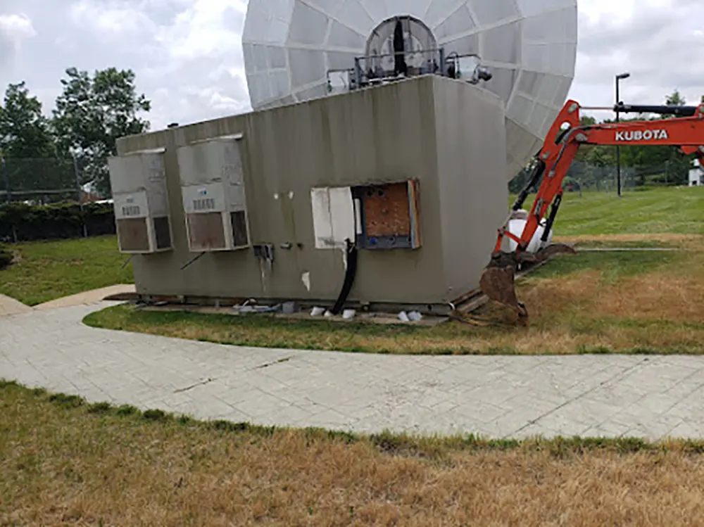 Next Demolition – Mobile House Removal – Before Before image of a commercial property we demolished (Mobile Home or Trailer Removal and Demolition).