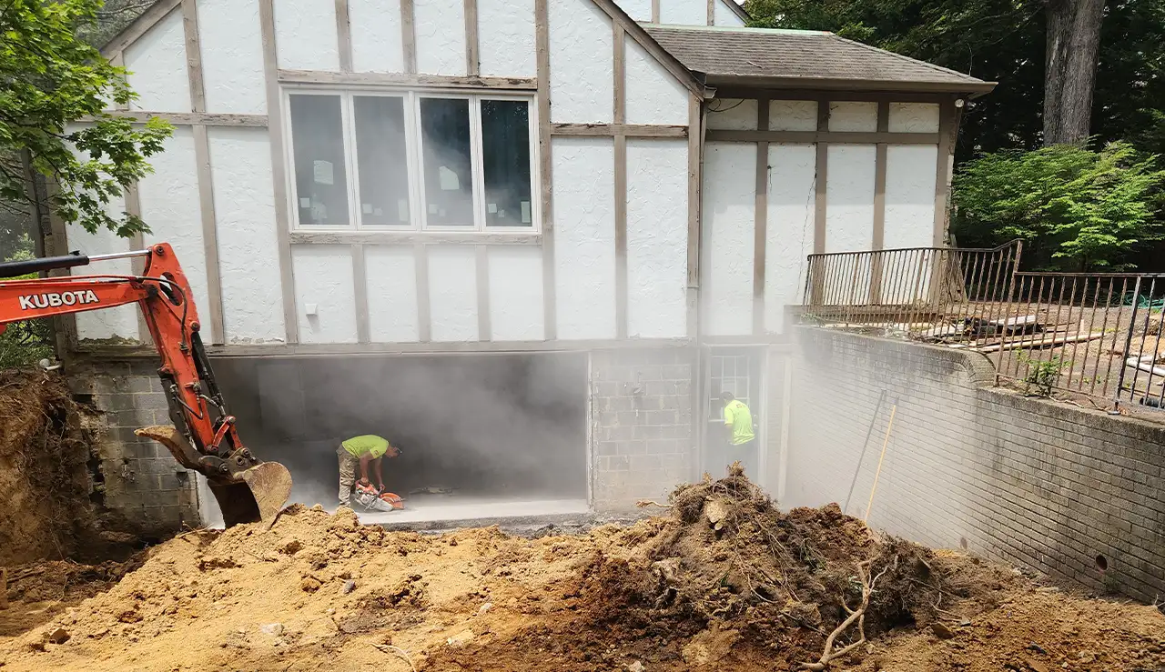 Next Day Demolition provides exterior and interior demolition services for both commercial and residential properties in Beltsville, Maryland.