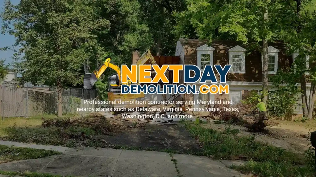 Demolition Company and Contractor in %customfield(geo-page-location)%, %customfield(town_state_abbreviation)%%customfield(state_abbreviation)% Next Day Demolition Company in Grantsville, Maryland.