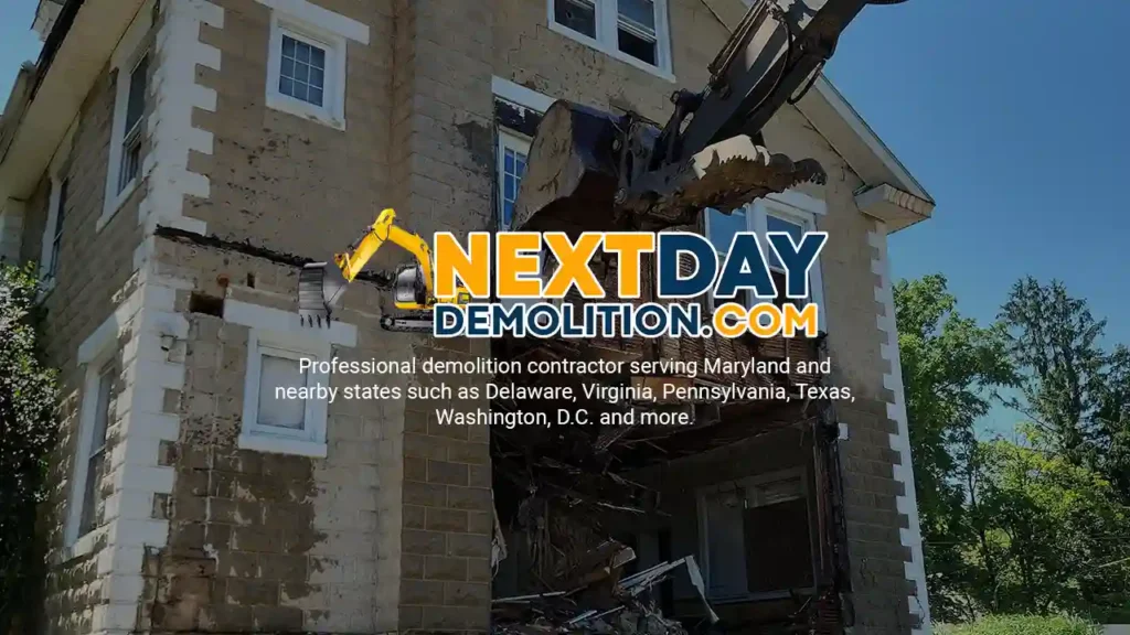 Demolition Company and Contractor in %customfield(geo-page-location)%, %customfield(town_state_abbreviation)%%customfield(state_abbreviation)% Exterior and Interior Demolition for homes and businesses in Queen Anne's County, Maryland.