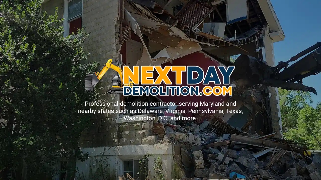 Residential Demo Services in Rock Hall, Maryland.