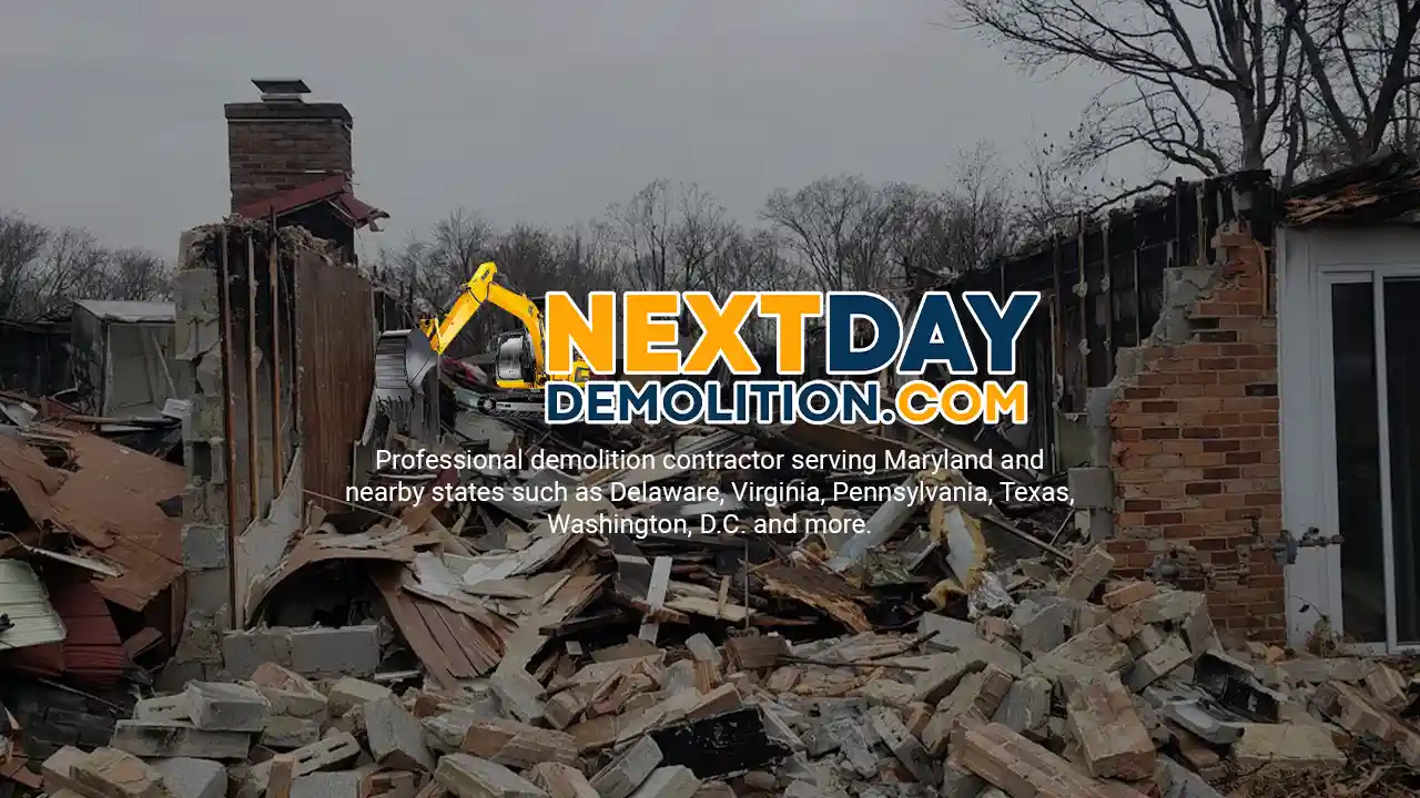 Demolition Contractor in Wicomico County, MD.