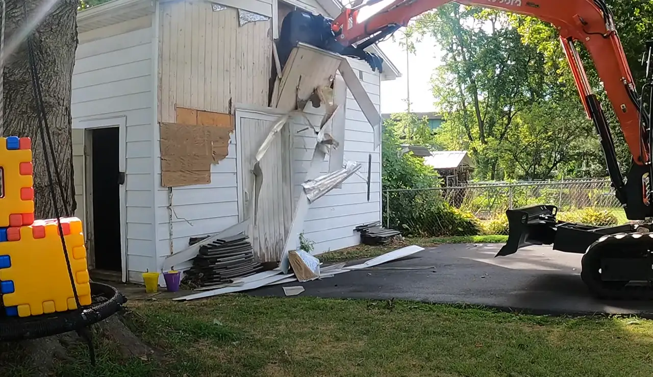 We offer garage demolition in MD, VA, DE, D.C. and surrounding areas.