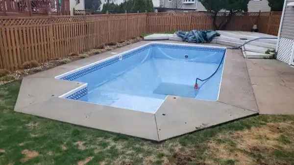 Demolition Company and Contractor in , Vinyl Liner Pool Demolition