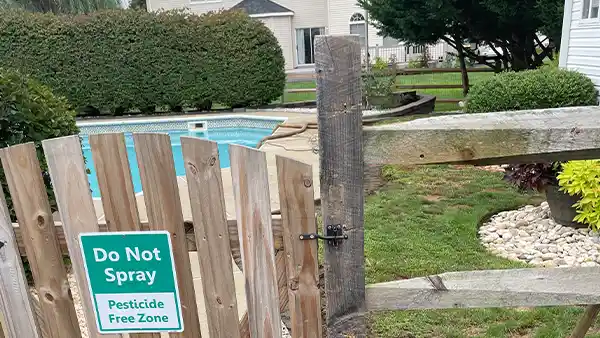 First step is we visit the property, check the area and talk about the features you wanted for the area. (this is after you make a call to us.) Step 1 of inground pool demolition