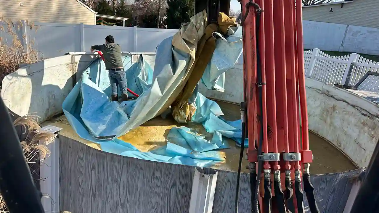 We provide above ground pool demolition and removal services in MD, VA, DE, DC and surrounding areas. Call us today!